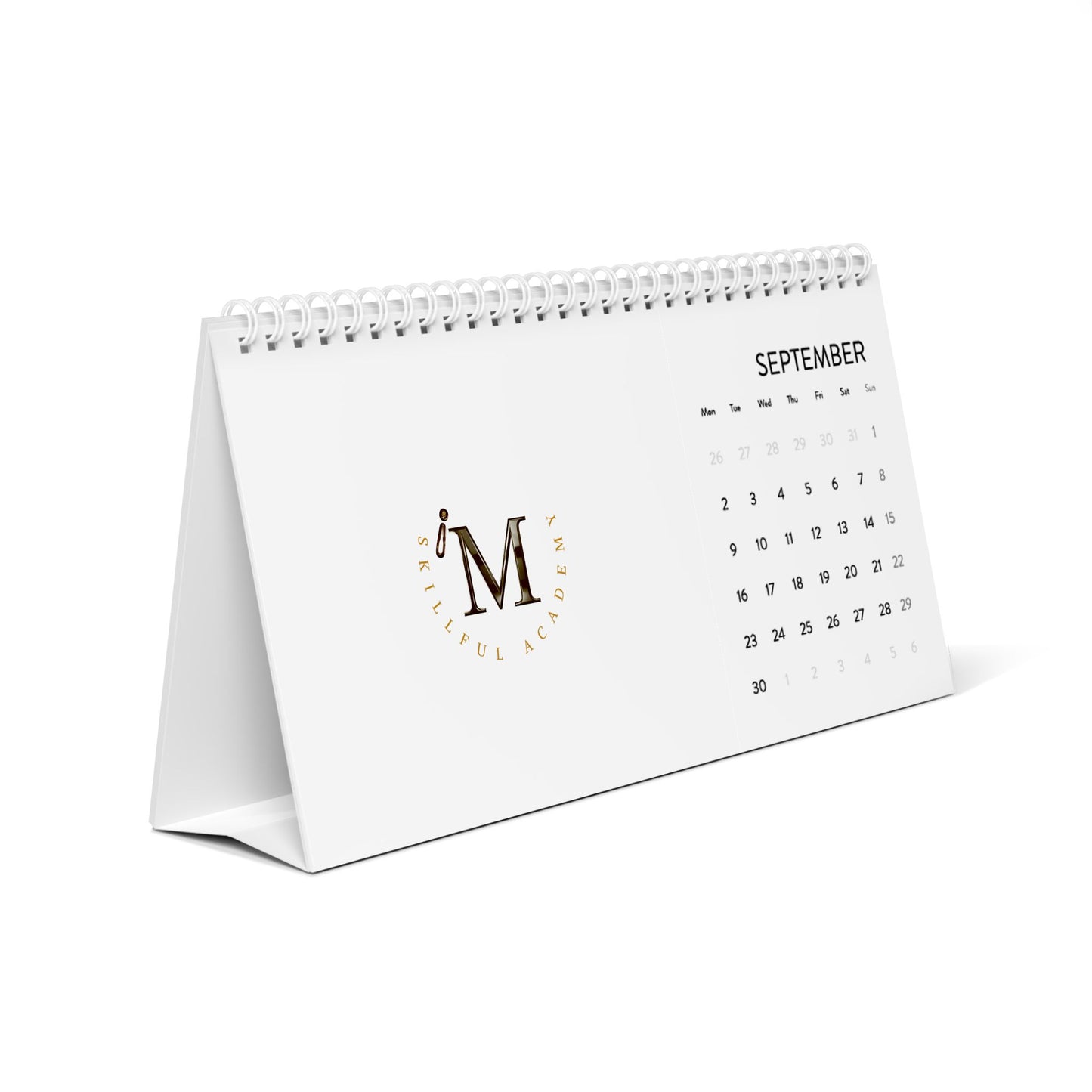 Desk Calendar (2024 grid)