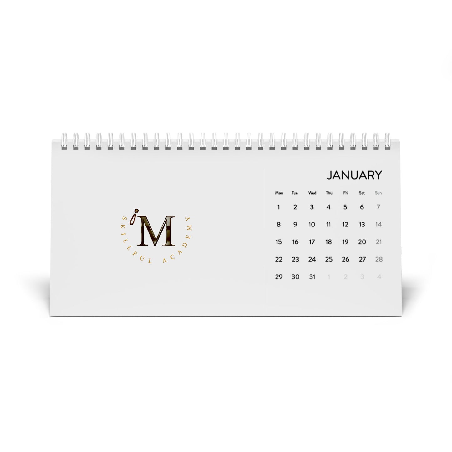 Desk Calendar (2024 grid)