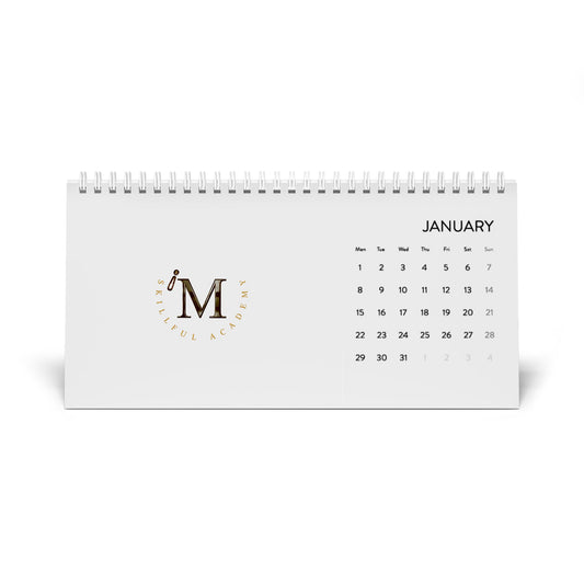 Desk Calendar (2024 grid)