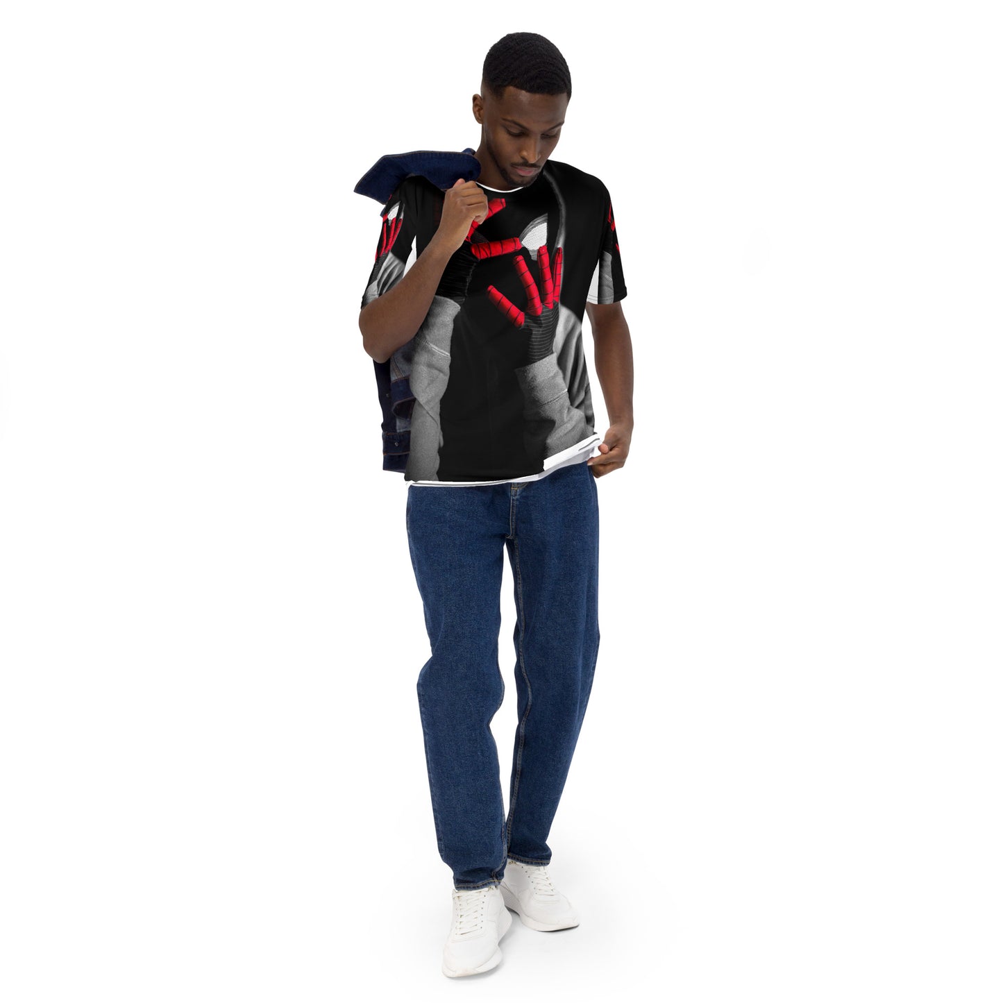 Spiderman full - black Men's t-shirt